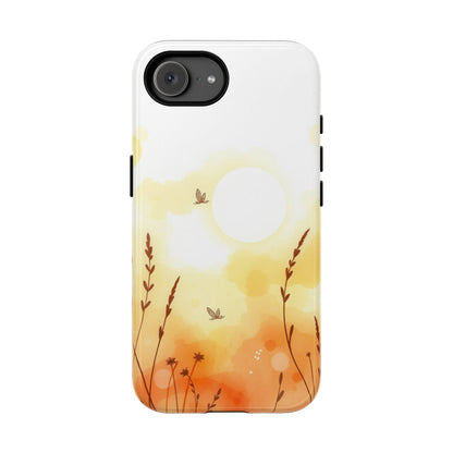 Boho Chic Watercolour Wildflower Pattern Phone Case - Multicolor Phone Case - iPhone 17e / Glossy