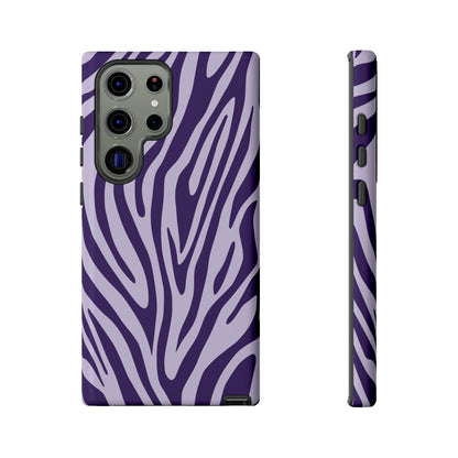 Boutique Lavender Tiger Print Phone Case
