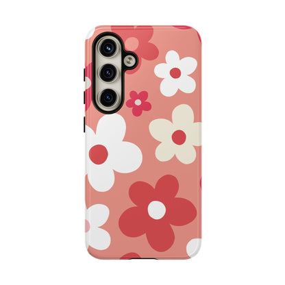 Cute Pink Daisy Pattern #1 Phone Case - Pink Phone Case - Samsung Galaxy S24 / Glossy