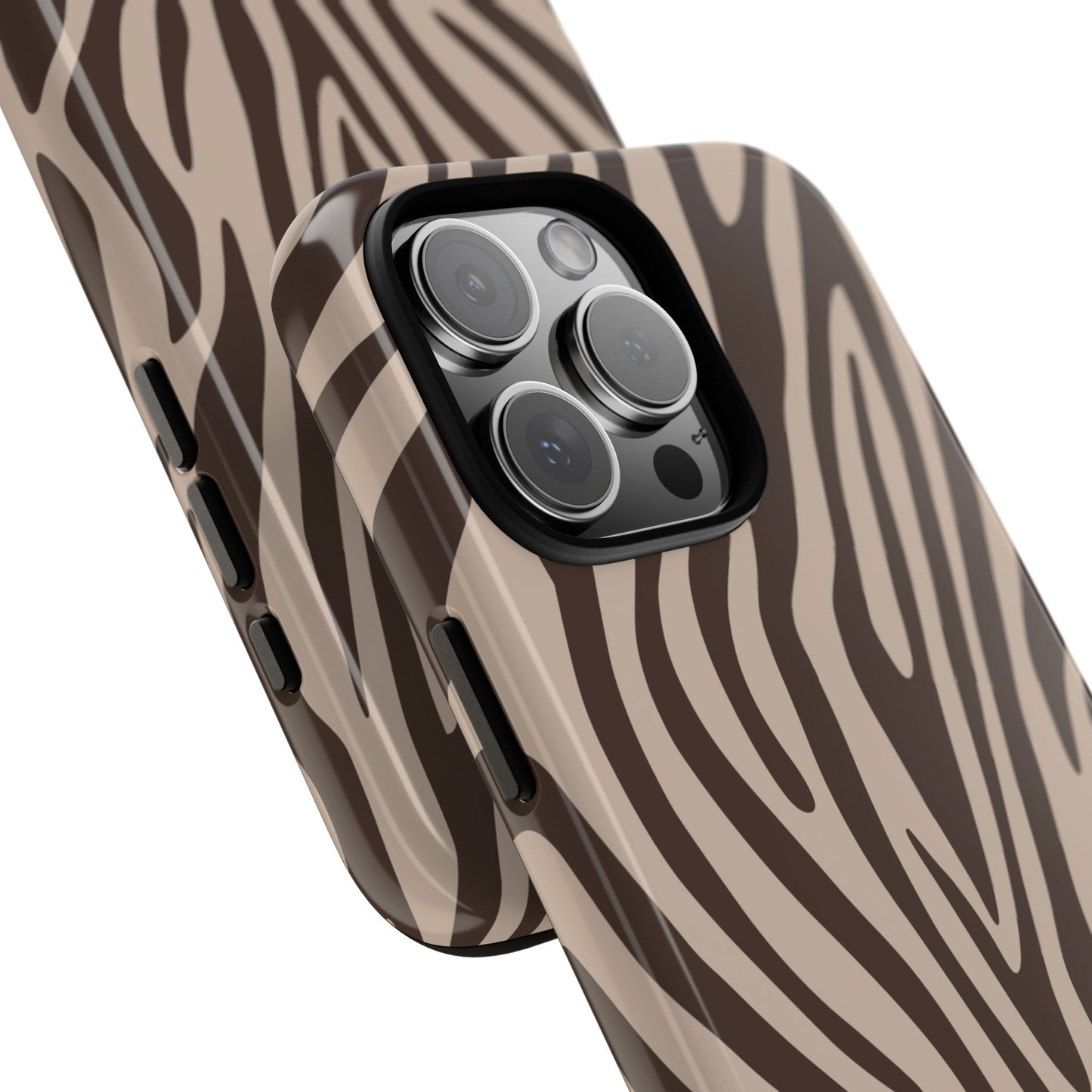 Boutique Mocha Tiger Print Phone Case