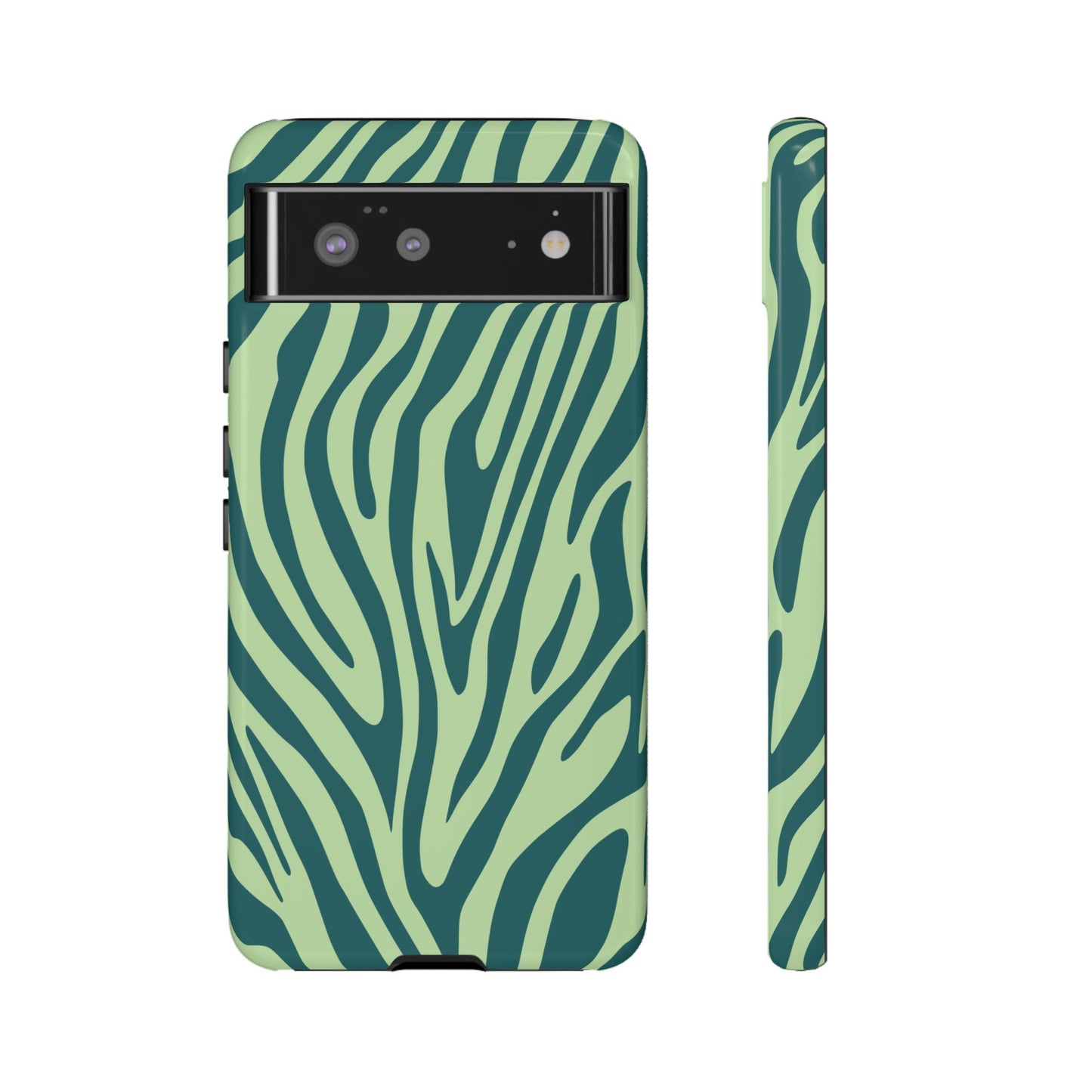 Boutique Sage Tiger Print Phone Case