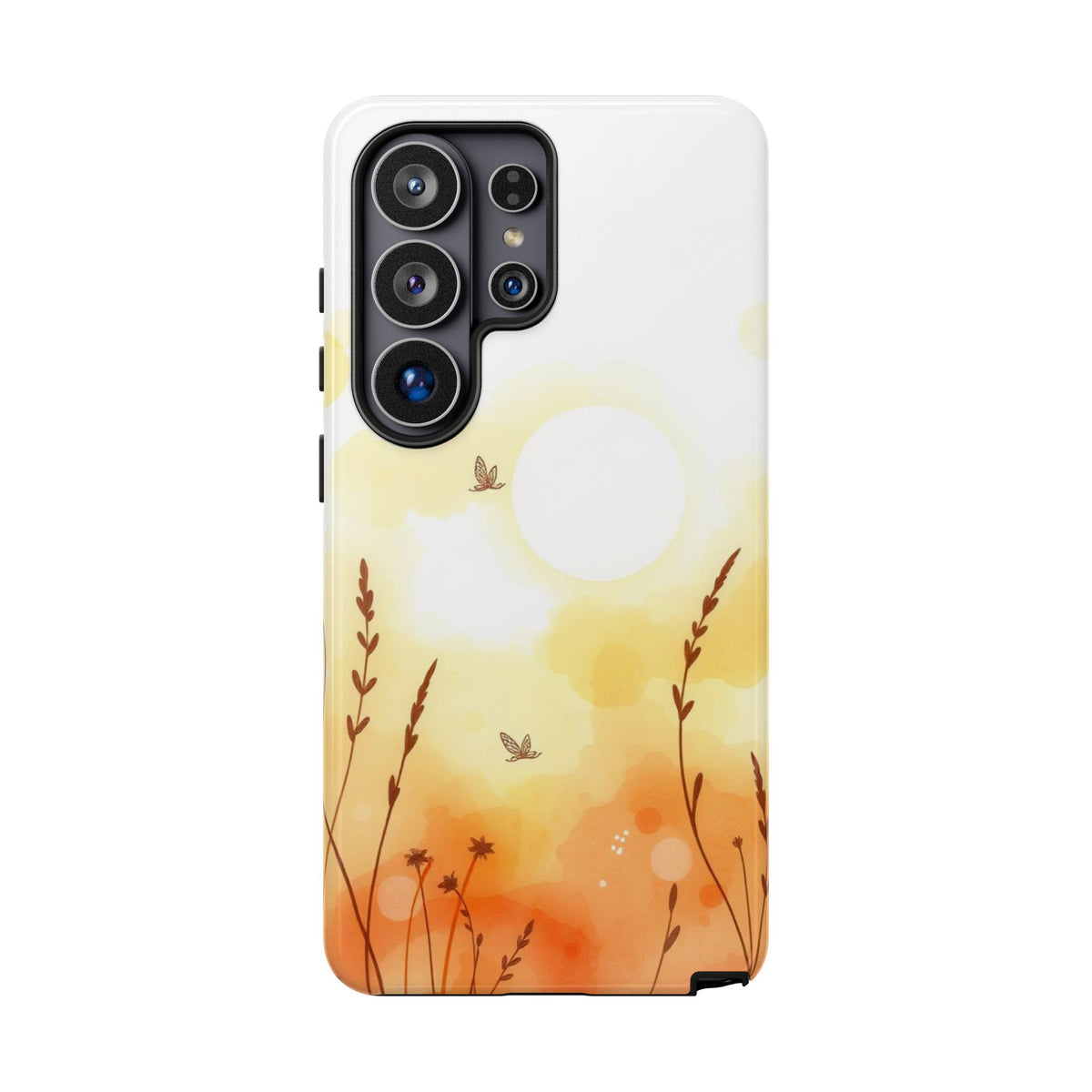 Boho Chic Watercolour Wildflower Pattern Phone Case - Multicolor Phone Case - Samsung Galaxy S26 Ultra / Glossy