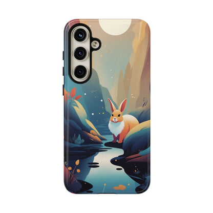 Samsung Galaxy S24 Plus / Glossy Phone Case - Stylised Rabbit Design Phone Case