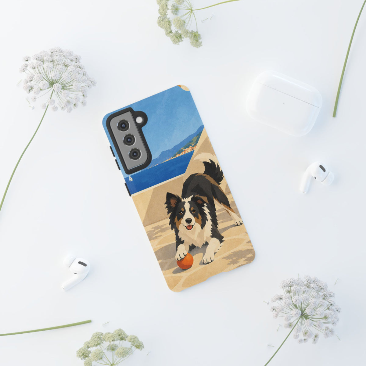 Border Collie One More Throw Phone Case - Multicolor Phone Case