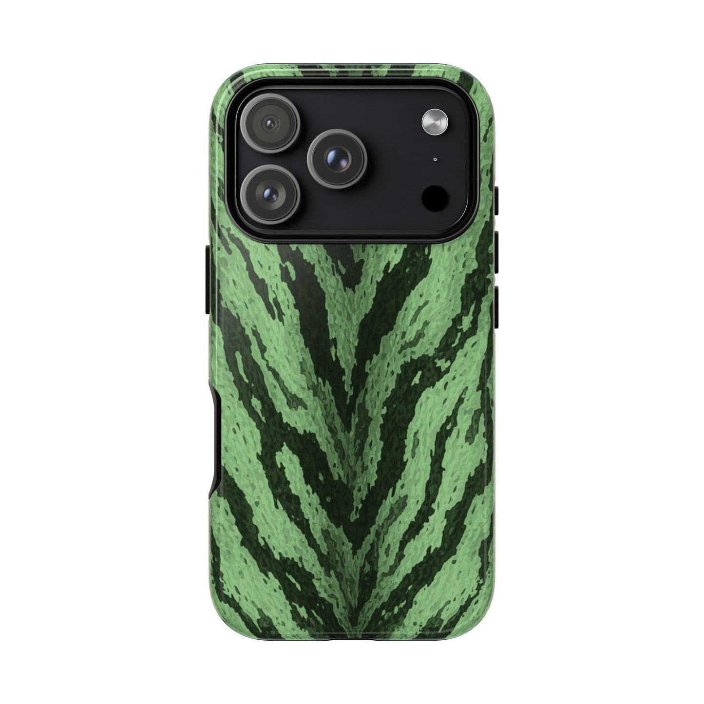 Sage Tiger Print Phone Case