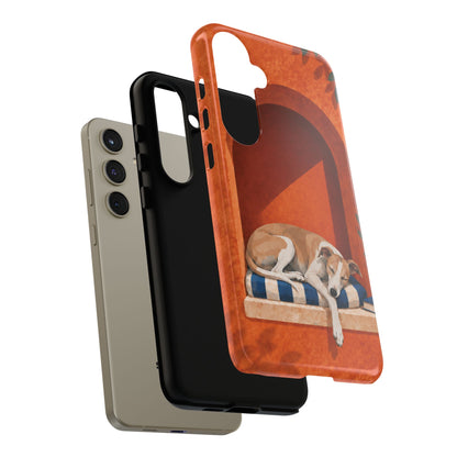 Whippet Siesta Nook Phone Case - Multicolor Phone Case