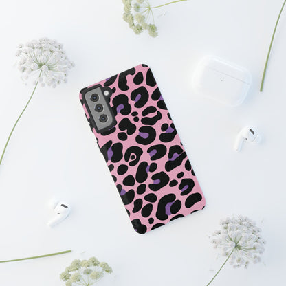 Pretty Pink & Lavender Leopard Print