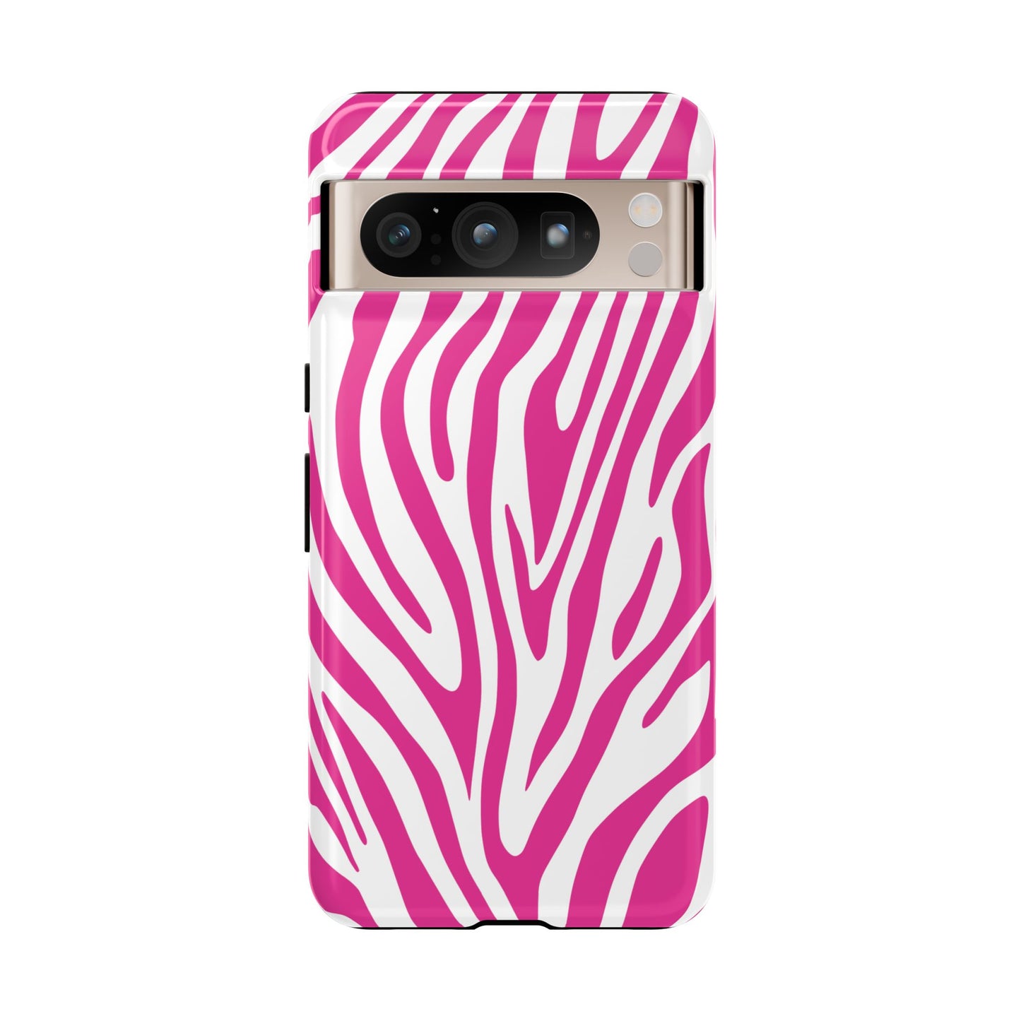 Graphic Hot Pink Tiger Print Phone Case