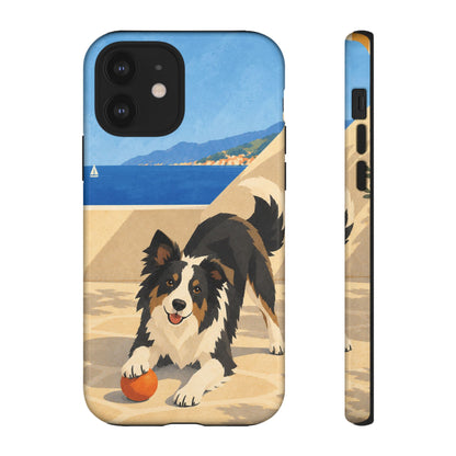 Border Collie One More Throw Phone Case - Multicolor Phone Case - iPhone 12 / Glossy