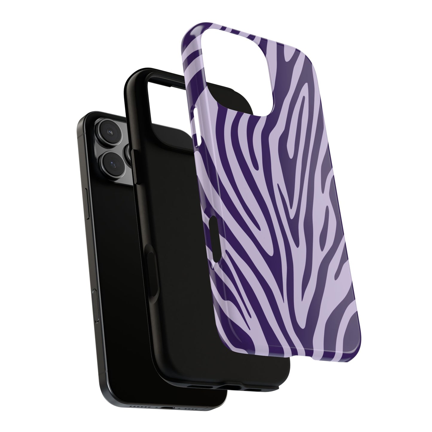 Boutique Lavender Tiger Print Phone Case