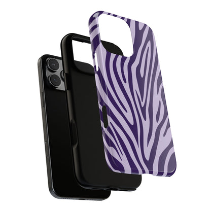 Boutique Lavender Tiger Print Phone Case