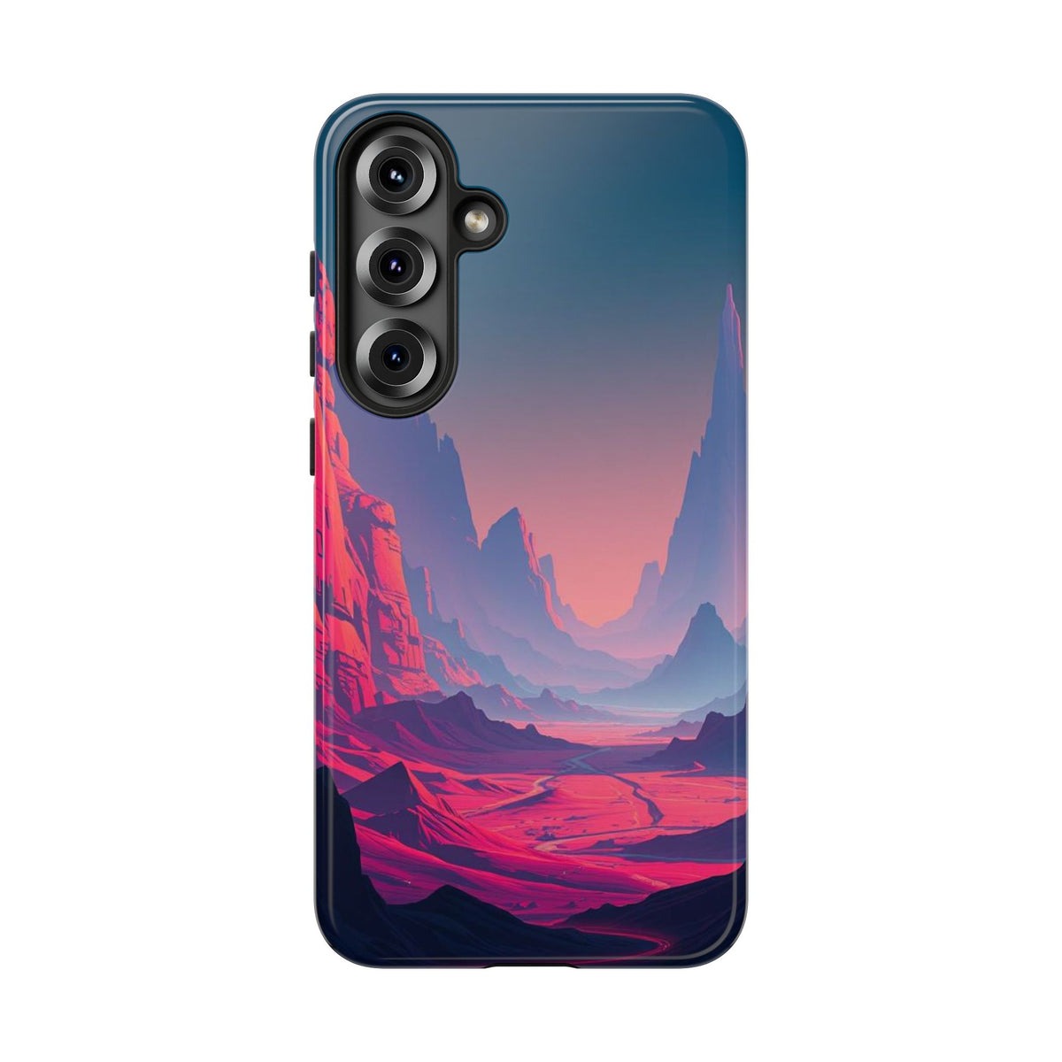 Alien Vista Design Phone Case - Multicolor Phone Case - Samsung Galaxy S25 Plus / Glossy