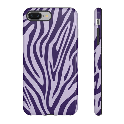 Boutique Lavender Tiger Print Phone Case
