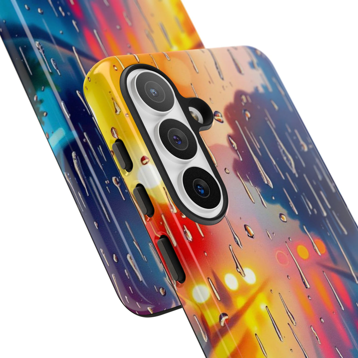 Electric Rain Watercolour Design Phone Case - Multicolor Phone Case