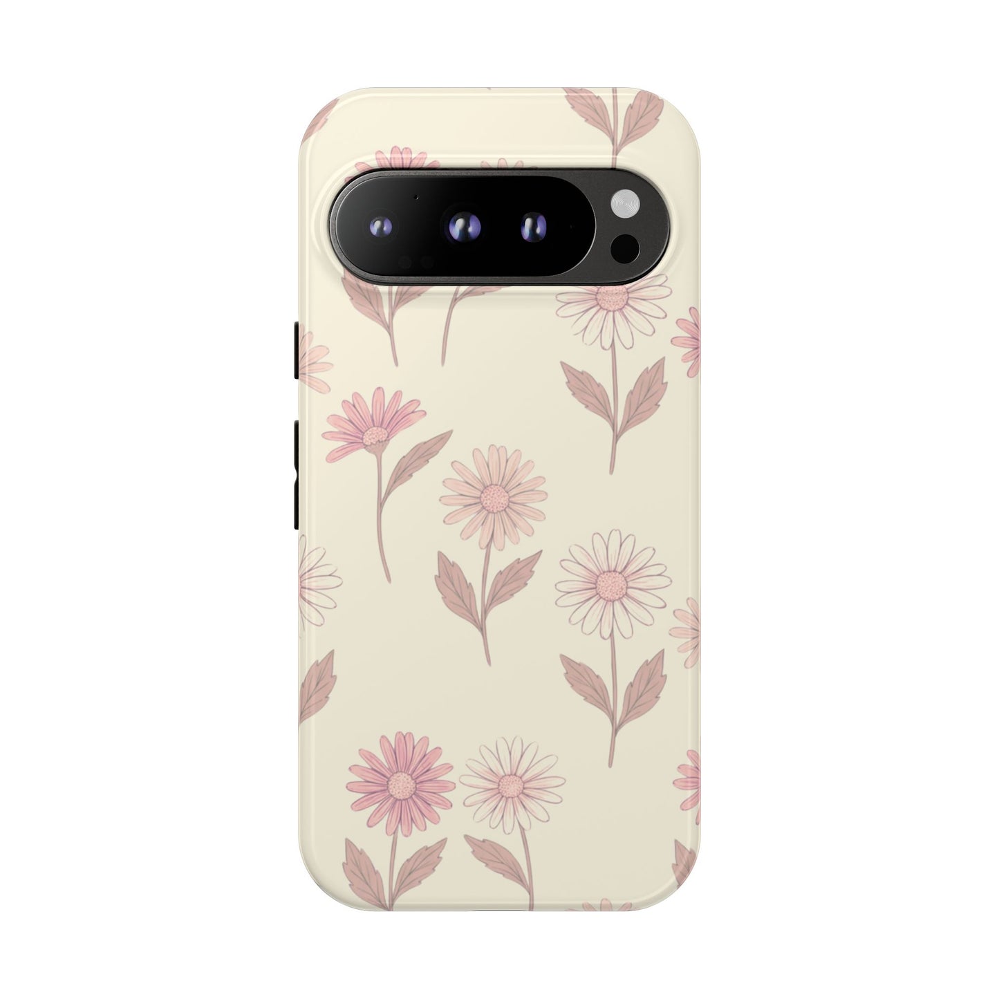 Pretty Blush Daisy Pattern Phone Case
