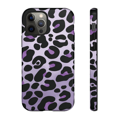 Pretty Lavender Leopard Print Phone Case