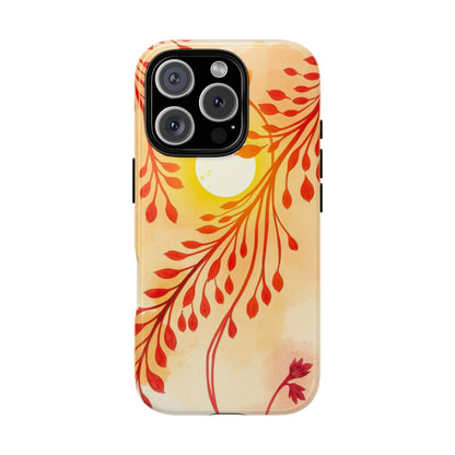 Boho Chic Watercolour Sunset Design Phone Case - Multicolor Phone Case - iPhone 16 Pro / Glossy