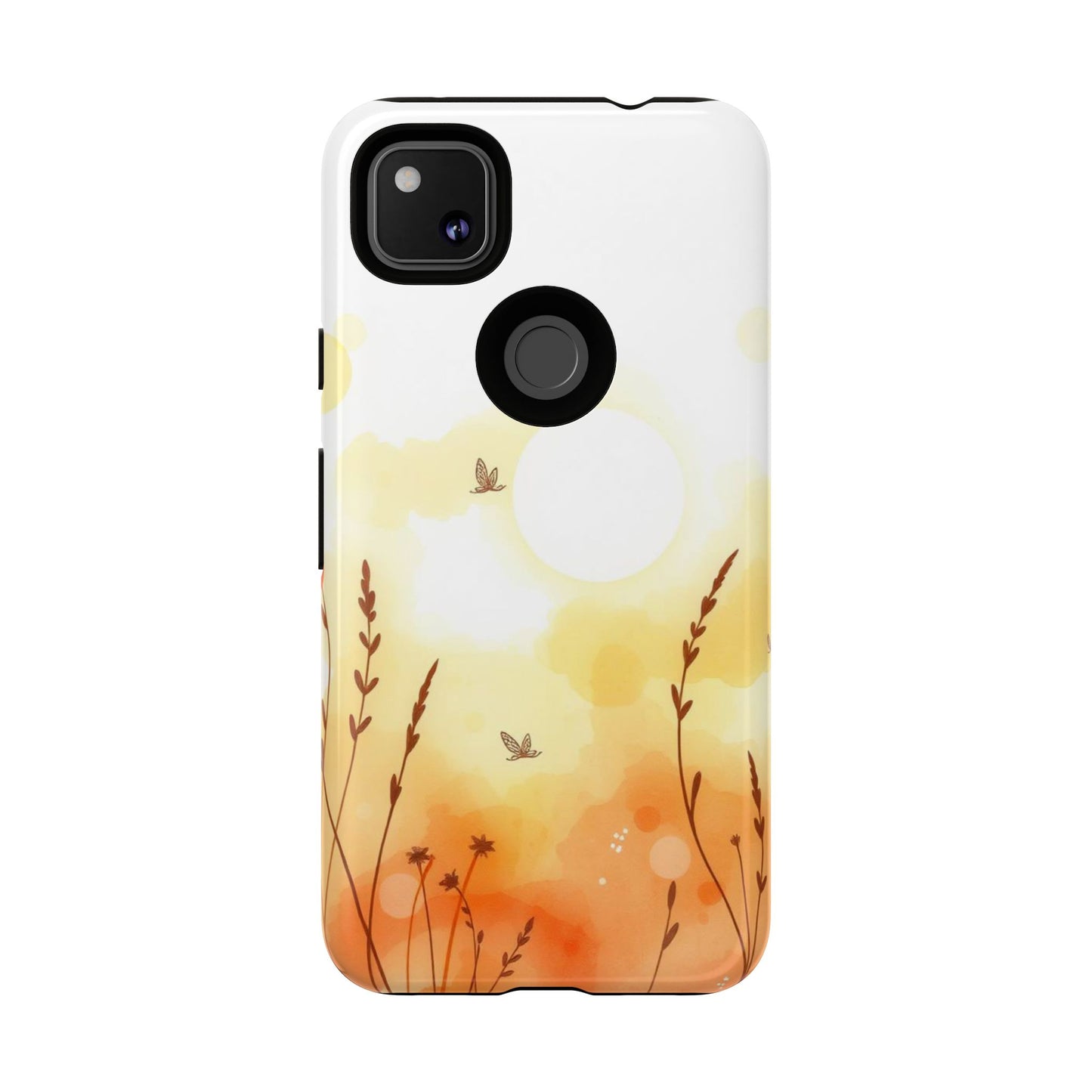 Boho Chic Watercolour Wildflower Pattern Phone Case