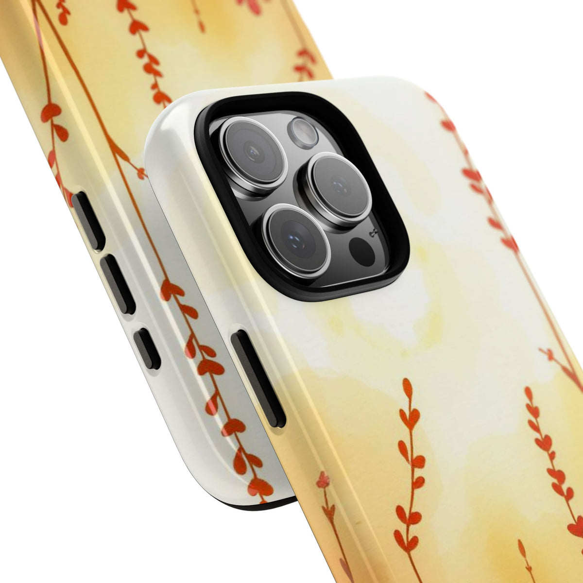 Boho Chic Watercolour Wildflower Dusk Pattern Phone Case - Multicolor Phone Case