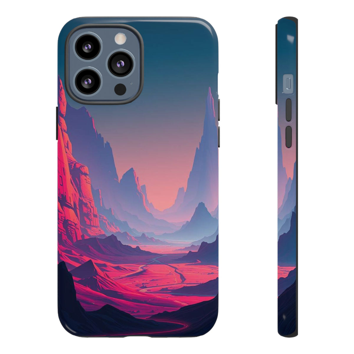 Alien Vista Design Phone Case - Multicolor Phone Case - iPhone 13 Pro Max / Glossy