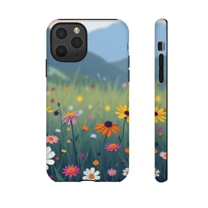 Vibrant Meadow Design Phone Case - Multicolor Phone Case - iPhone 11 Pro / Glossy