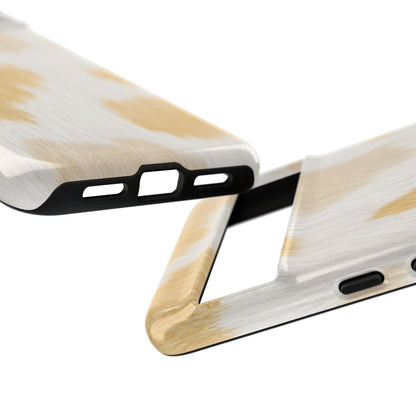 Golden Honey Cow Print Phone Case