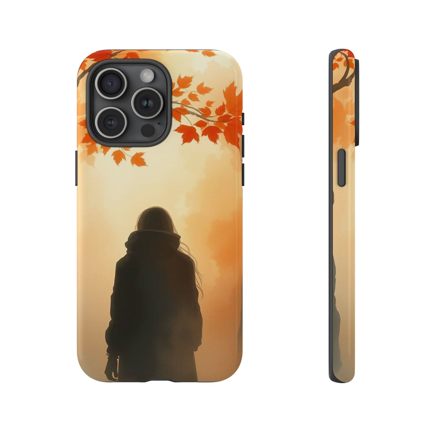 iPhone 15 Pro Max / Glossy Phone Case - Watercolour Mysterious Woman Phone Case