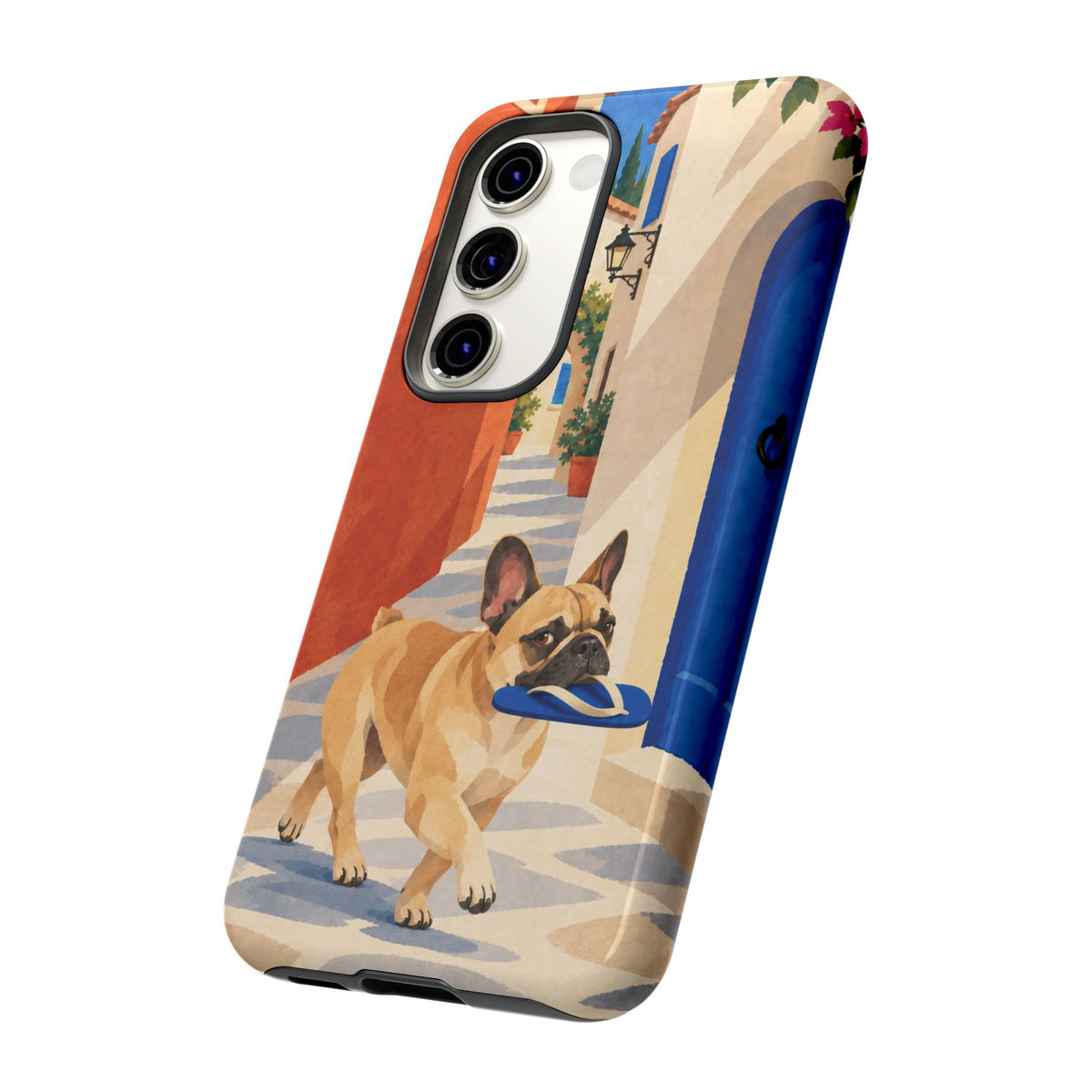 French Bulldog Quiet Lane Phone Case - Multicolor Phone Case