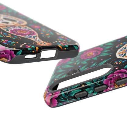 Cute Purple and Teal Calavera Panda Phone Case - Multicolor Phone Case