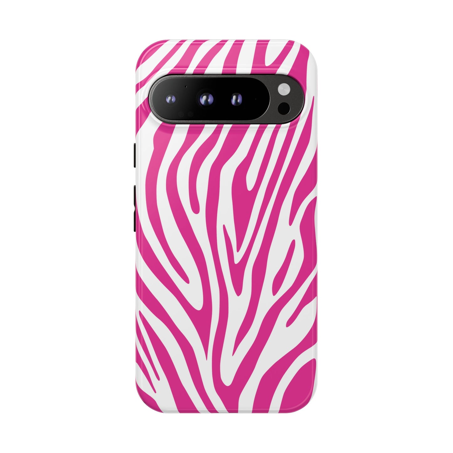 Graphic Hot Pink Tiger Print Phone Case