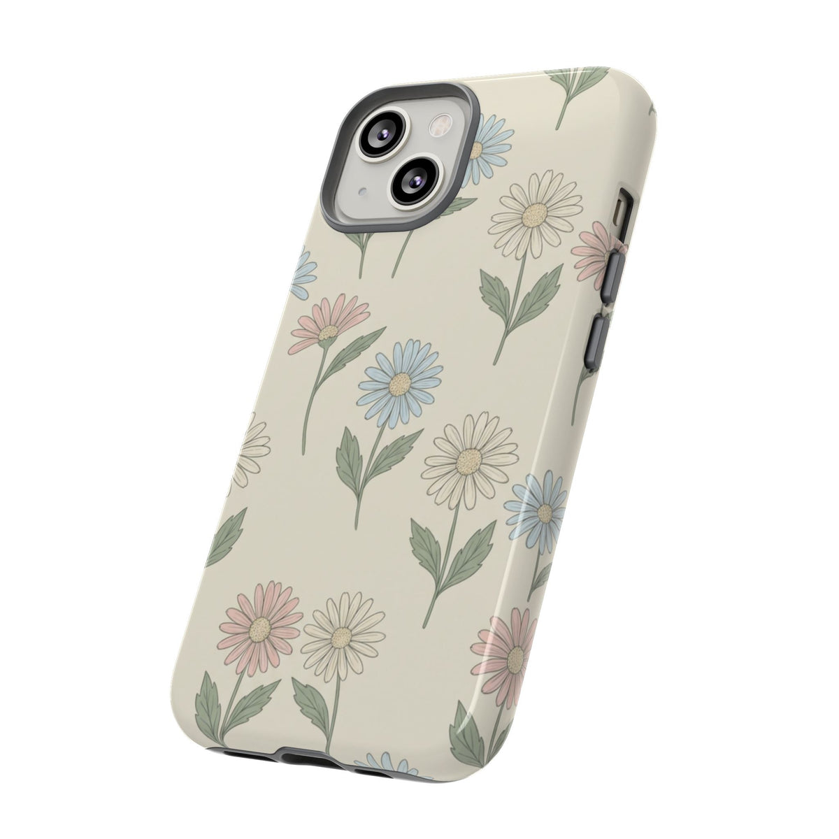 Pretty Pastel Daisy Pattern Phone Case