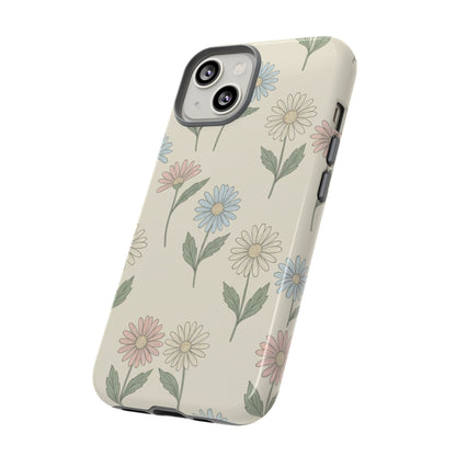 Pretty Pastel Daisy Pattern Phone Case