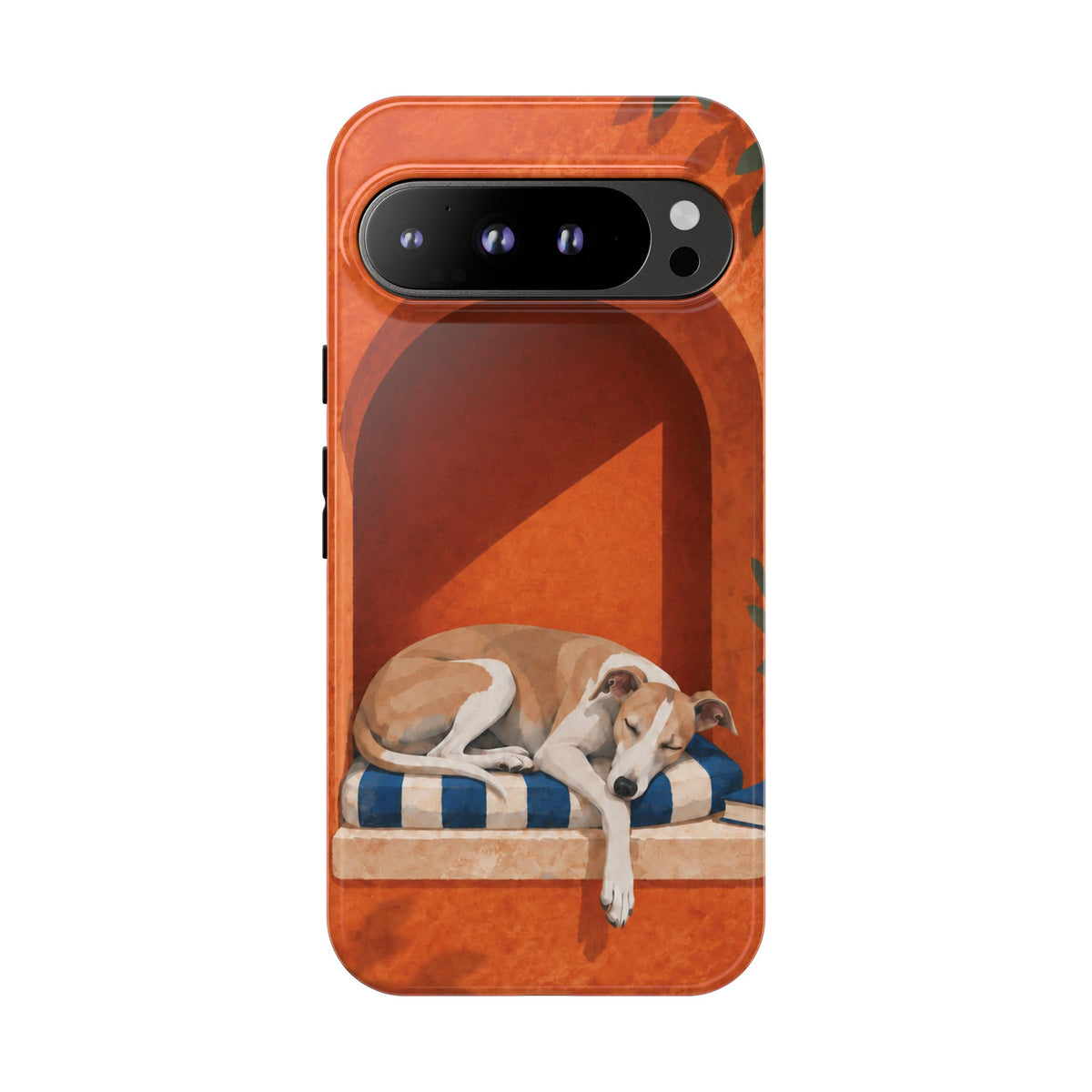 Whippet Siesta Nook Phone Case - Multicolor Phone Case - Google Pixel 9 Pro XL / Glossy