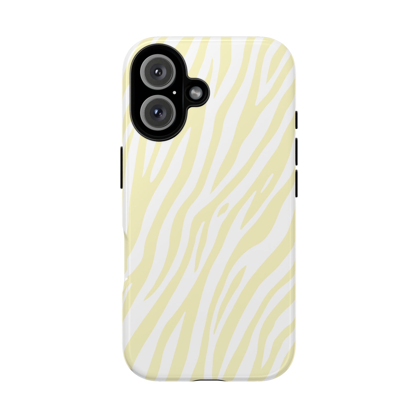 Buttercream Tiger Print Phone Case