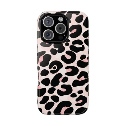 Cute Blush Leopard Print Phone Case