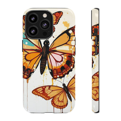 Abstract Butterflies Design Phone Case - Multicolor Phone Case - iPhone 13 Pro / Glossy