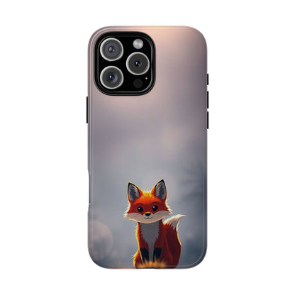 Cute Gothic Fox Design Phone Case - Multicolor Phone Case - iPhone 16 Pro Max / Glossy