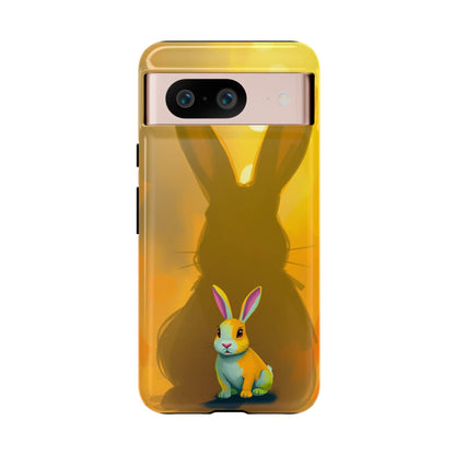 Google Pixel 8 / Glossy Phone Case - Shadow Rabbit Design Phone Case