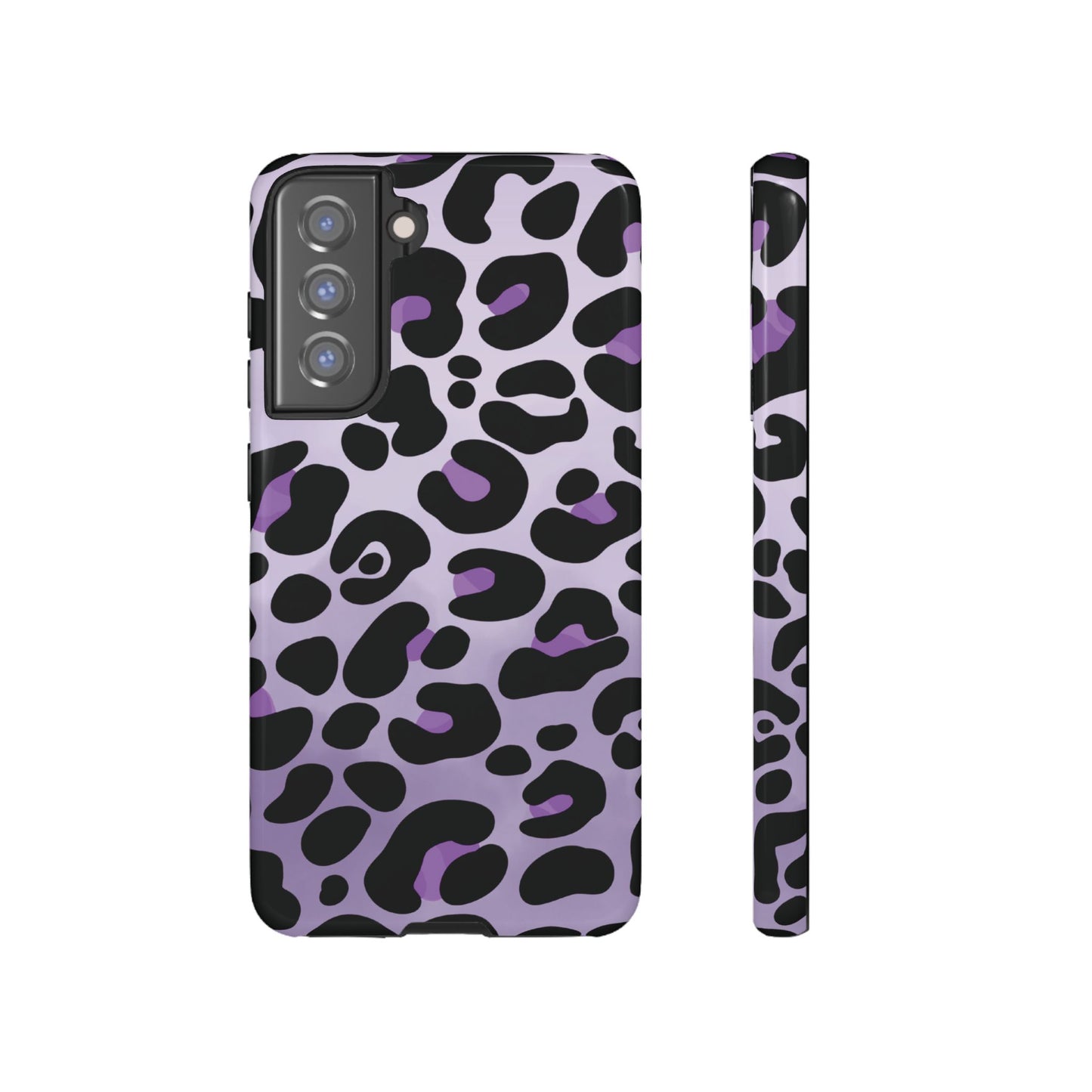 Pretty Lavender Leopard Print Phone Case