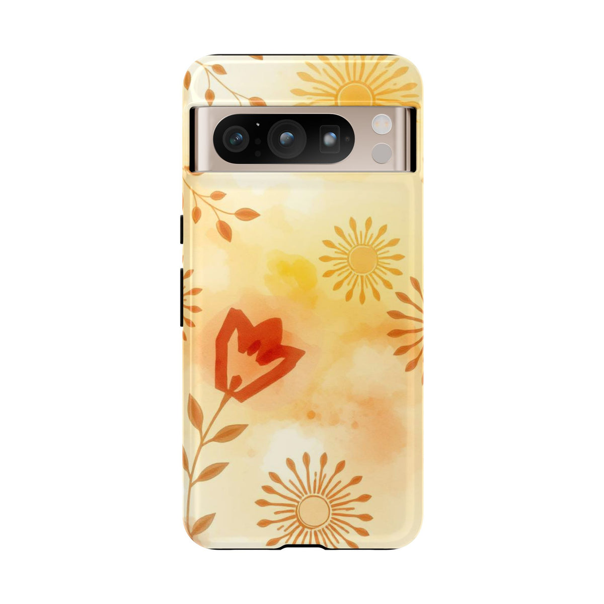 Boho Chic Watercolour Pattern Phone Case - Multicolor Phone Case - Google Pixel 8 Pro / Glossy