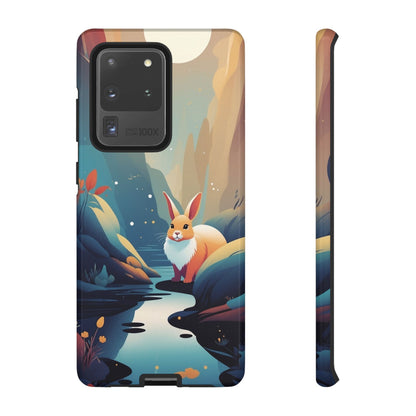 Stylised Rabbit Design Phone Case - Multicolor Phone Case - Samsung Galaxy S20 Ultra / Glossy