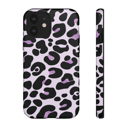Pretty Lavender Leopard Print Phone Case