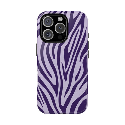 Boutique Lavender Tiger Print Phone Case
