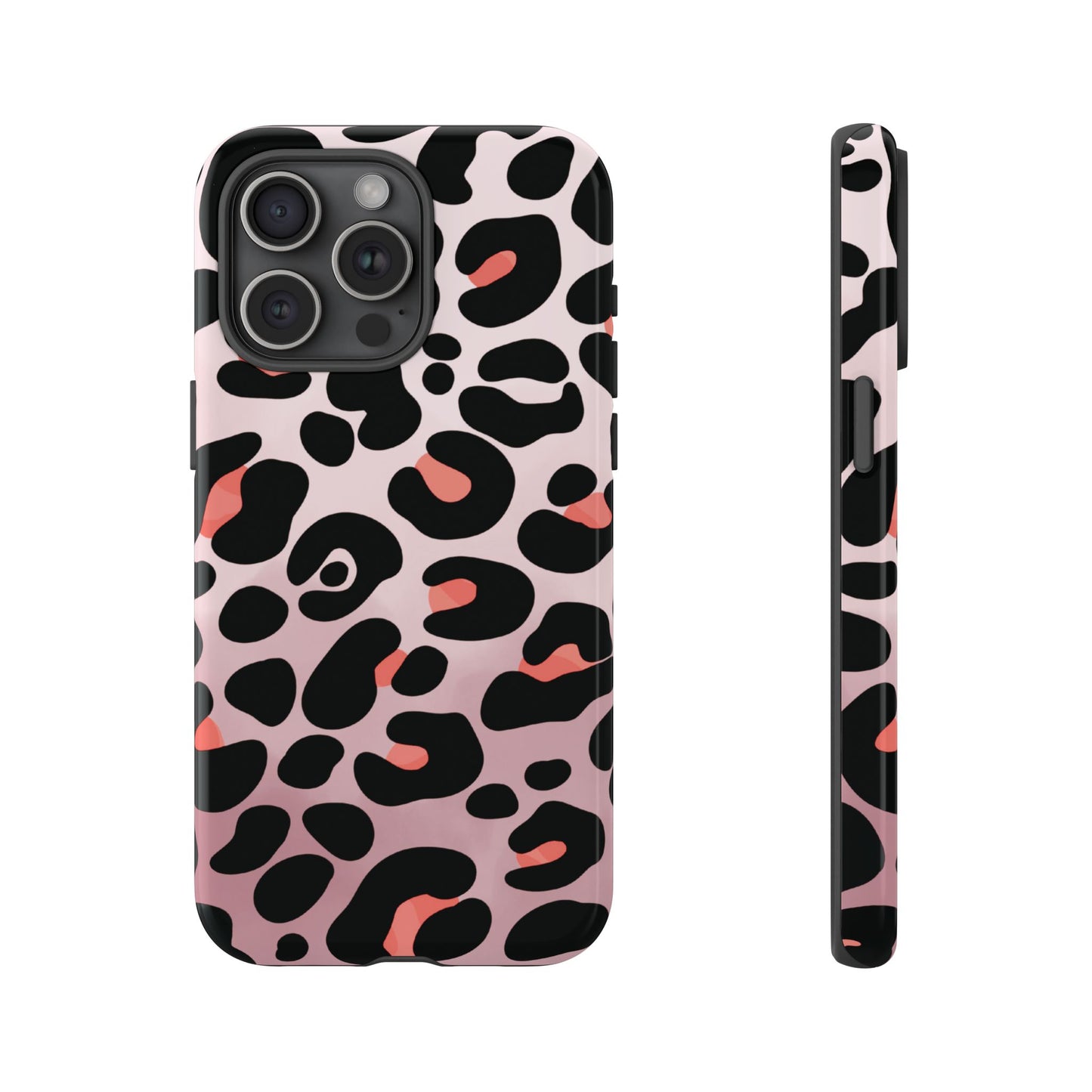 Cute Blush Leopard Print Phone Case