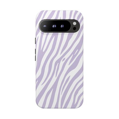 Lavender Tiger Print Phone Case