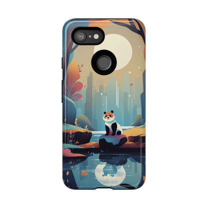Stylised Panda Design Phone Case