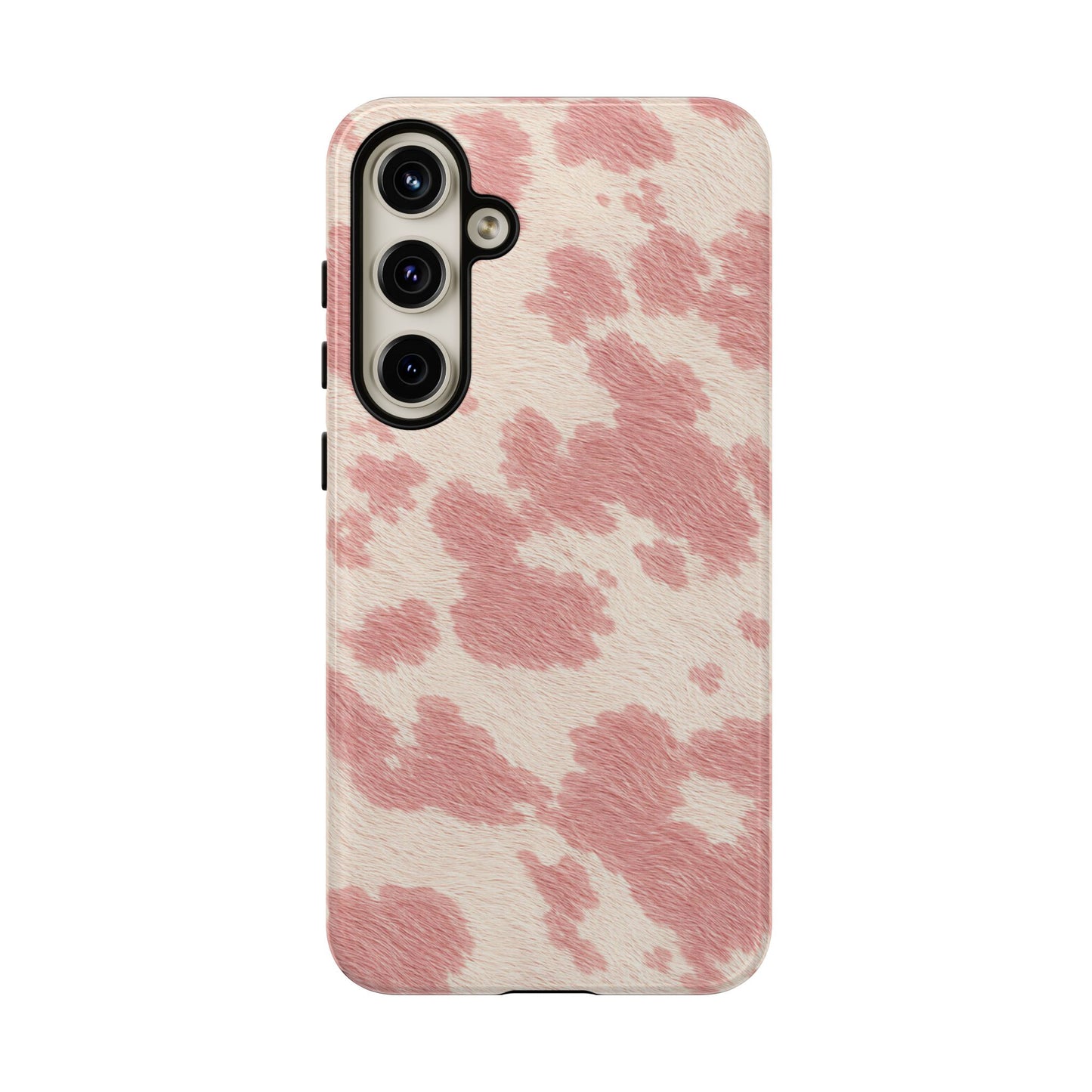Pretty Blush Cow Print Phone Case