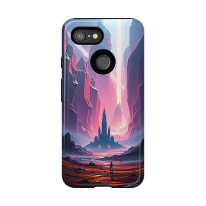 Alien Fortress Design Phone Case