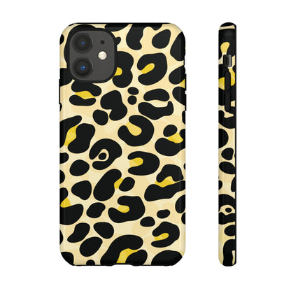 Classic Golden Leopard Print Phone Case