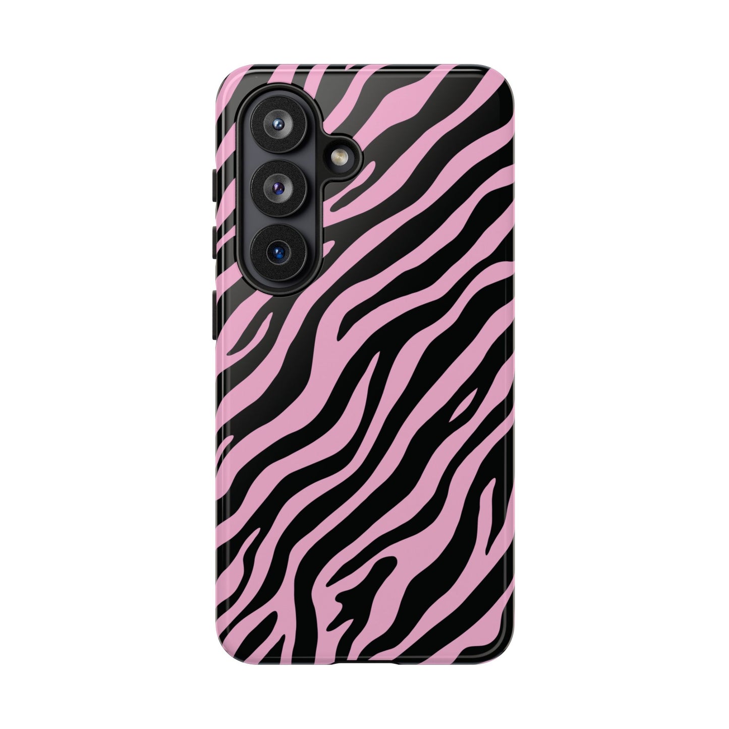 Stylish Blush Zebra Print Phone Case